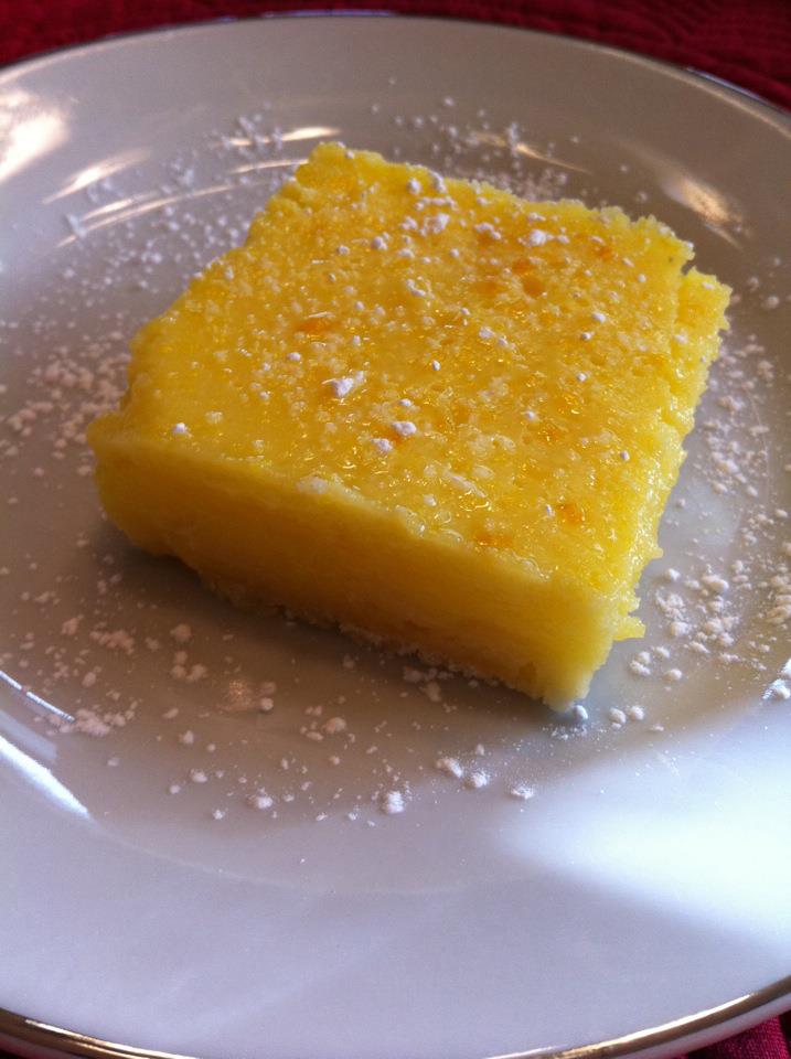 Lemon Bars with Buttermilk MILING'S COMFORT ZONE